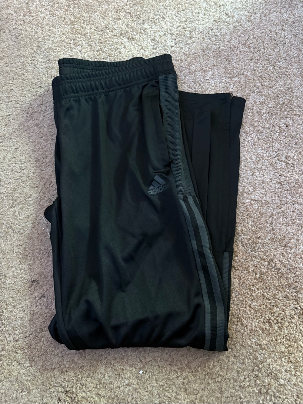 adidas Black Athletic Track Pants